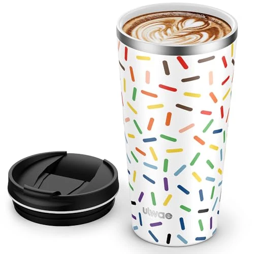 Casual Insulated Coffee Mug with Ceramic Coating Refined