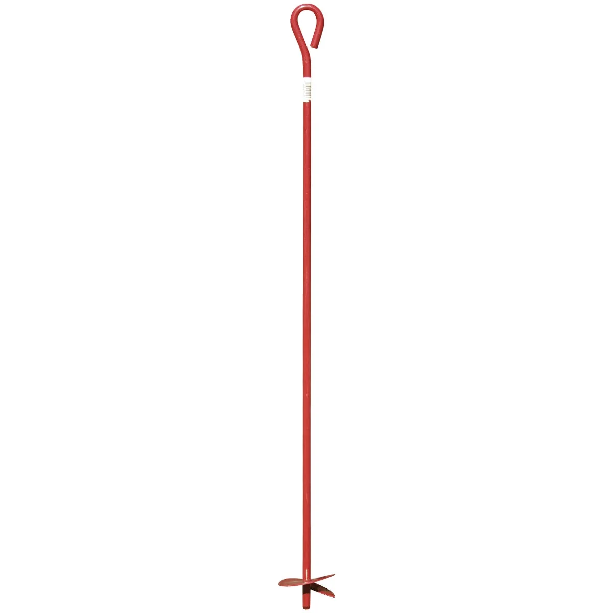 Comfortable Midwest Air Tech 4 In. x 40 In. Black Steel Screw-In Earth Anchor Minimalist