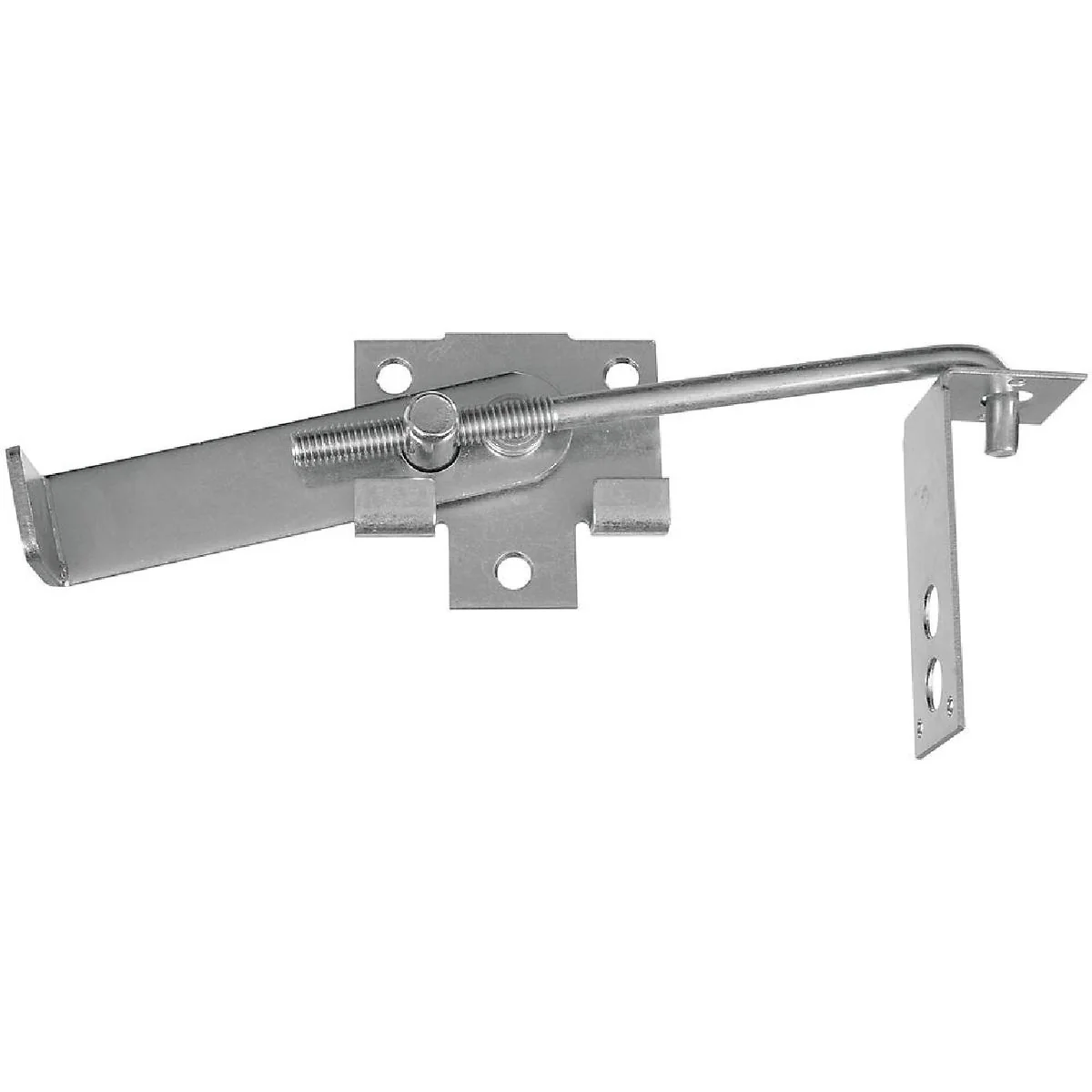 Top-Quality National 1264 Zinc-Plated 7 In. Steel Barn Door Latch Elegant