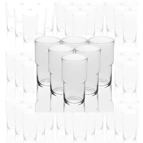 Superior Stackable Iced Coffee Glasses 6 Count Advanced