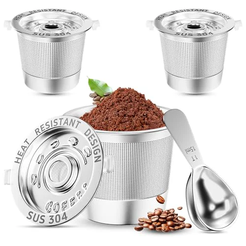 Casual 3 Pack Reusable K Cup for Keurig 1.0 3 Count First-Class
