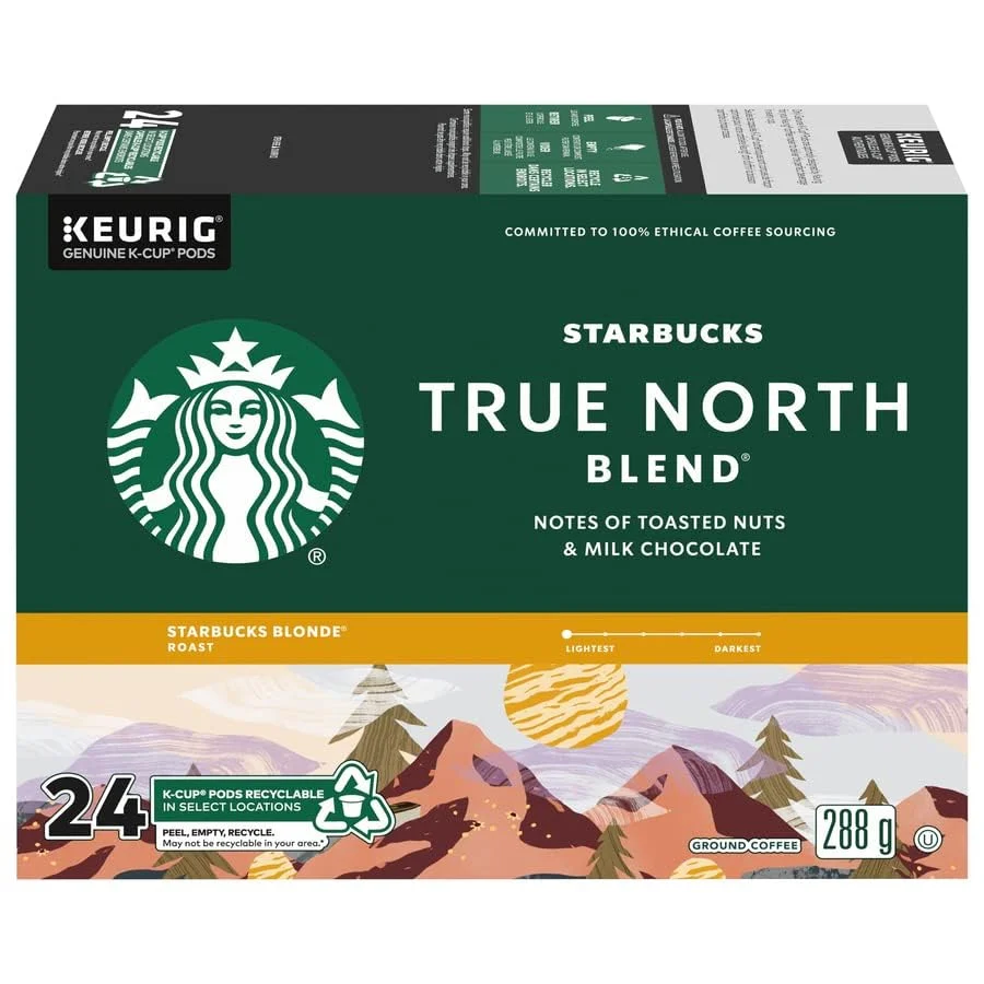 Fashionable True North Coffee 24 Count Convenient