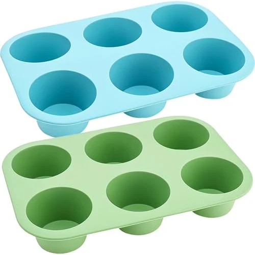 Relaxed 6 Cups Silicone Mini Muffin Pan Set High-Performance