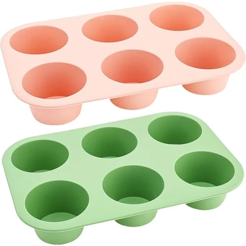 Prestigious 6 Cups Silicone Muffin Pan Set Proven