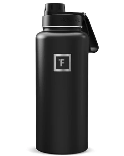 Reusable 32 oz Wide Mouth Water Bottle with Spout First-Class