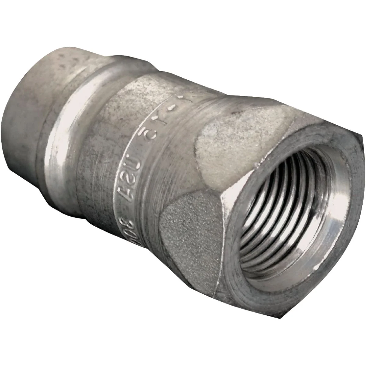 Genuine Apache 1 2 In. FNPT Zinc-Plated Brass Hydraulic Hose Male Tip Sophisticated