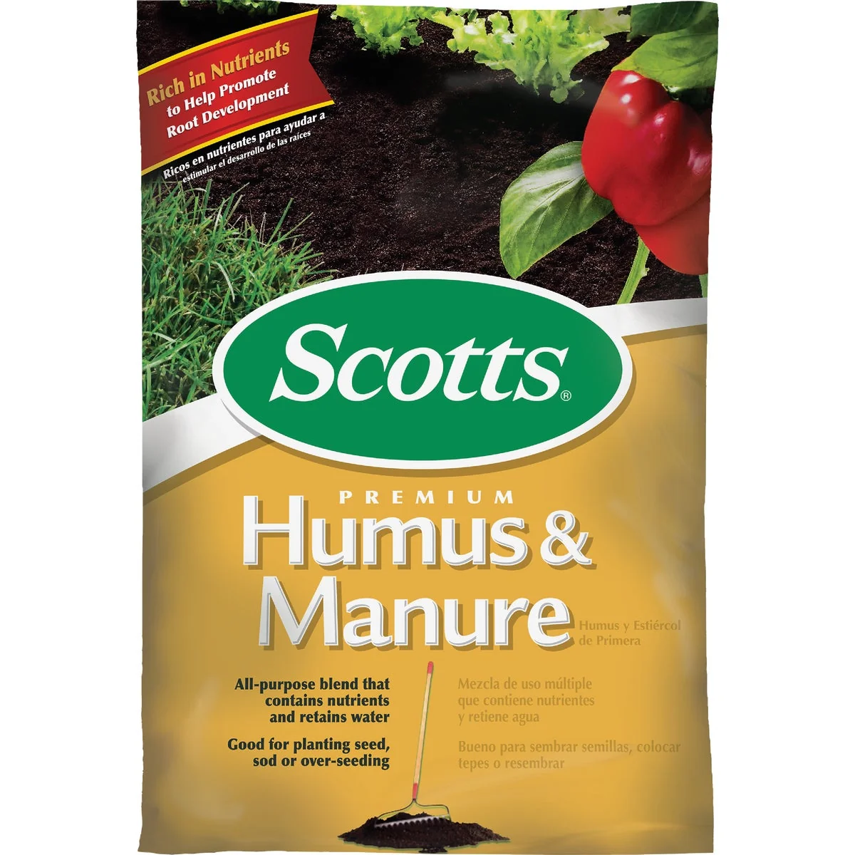 Original Design Scotts 43 Lb. 0.75 Cu. Ft. Humus Manure Optimized
