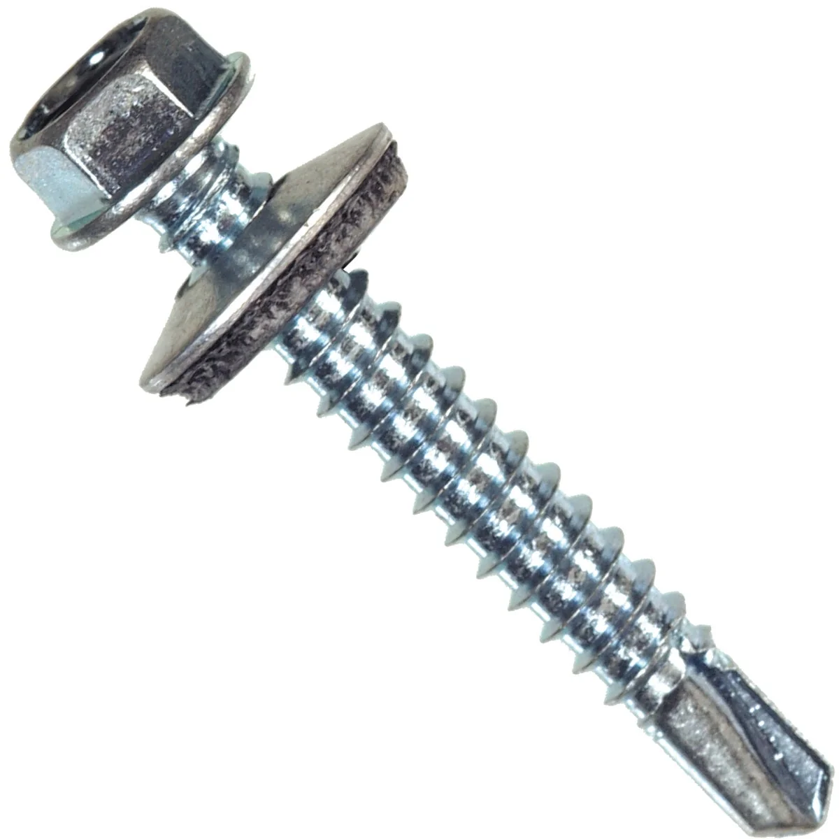 Responsible Hillman 1 4 In. - 14 x 1 In. Washer Head Self-Drilling Sheet Metal Screw 100 Ct. Reusable