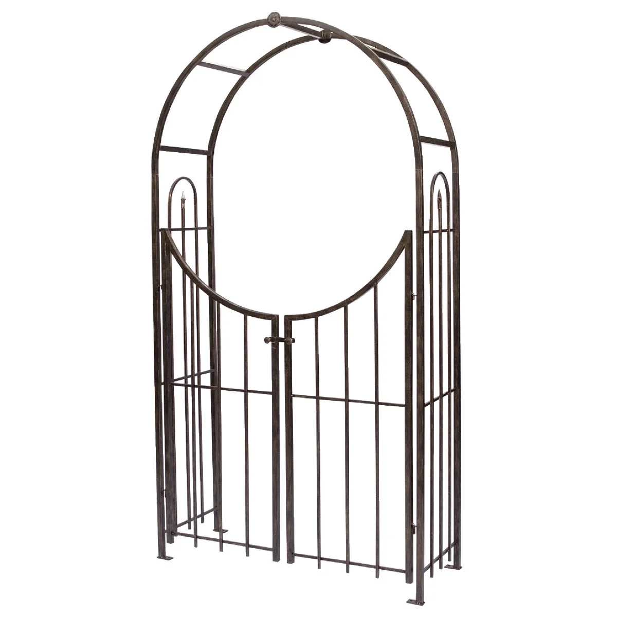 Flexible Panacea Bronze Garden Arbor Refined