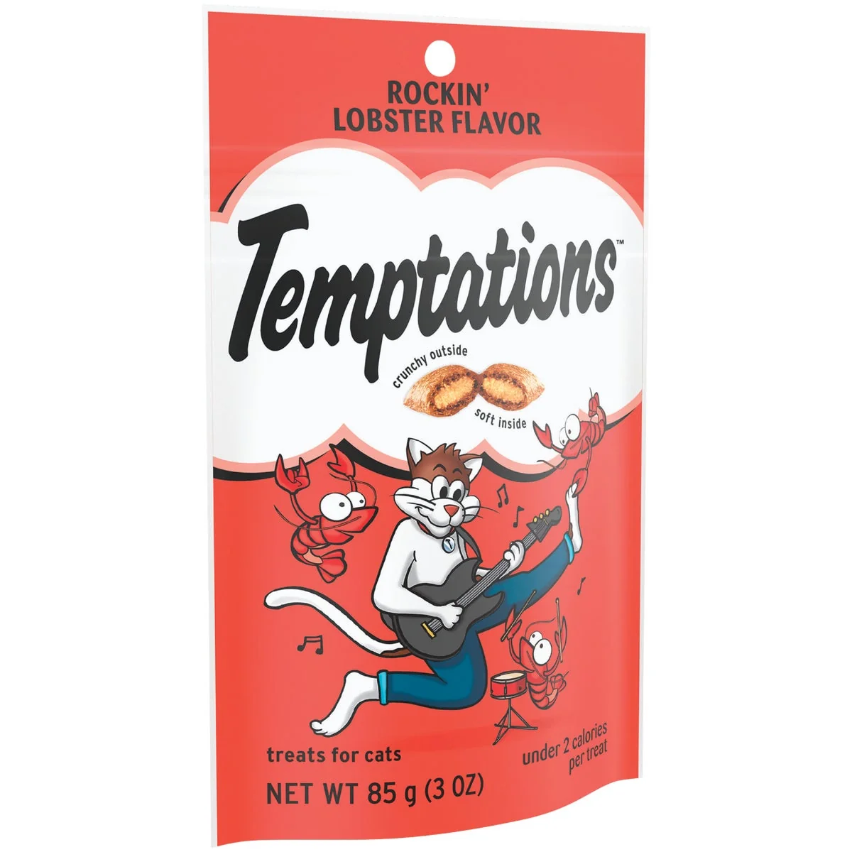 Effective Temptations Rockin' Lobster 3 Oz. Cat Treats Innovative