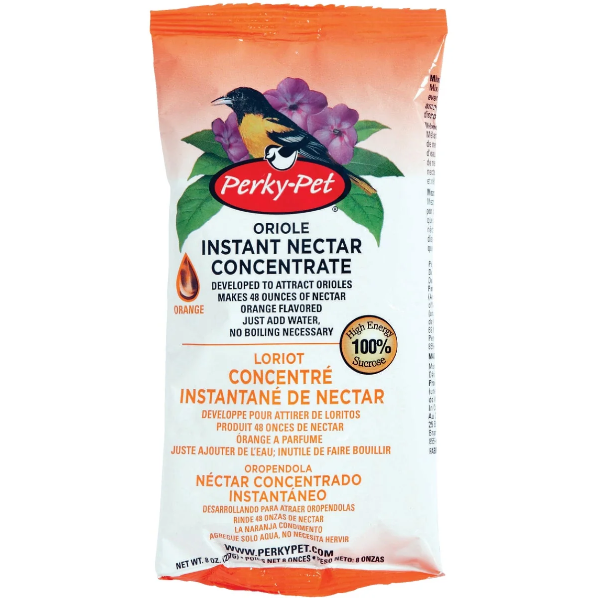 Efficient Perky-Pet 8 Oz. Orange Powder Concentrate Oriole Nectar Prestigious