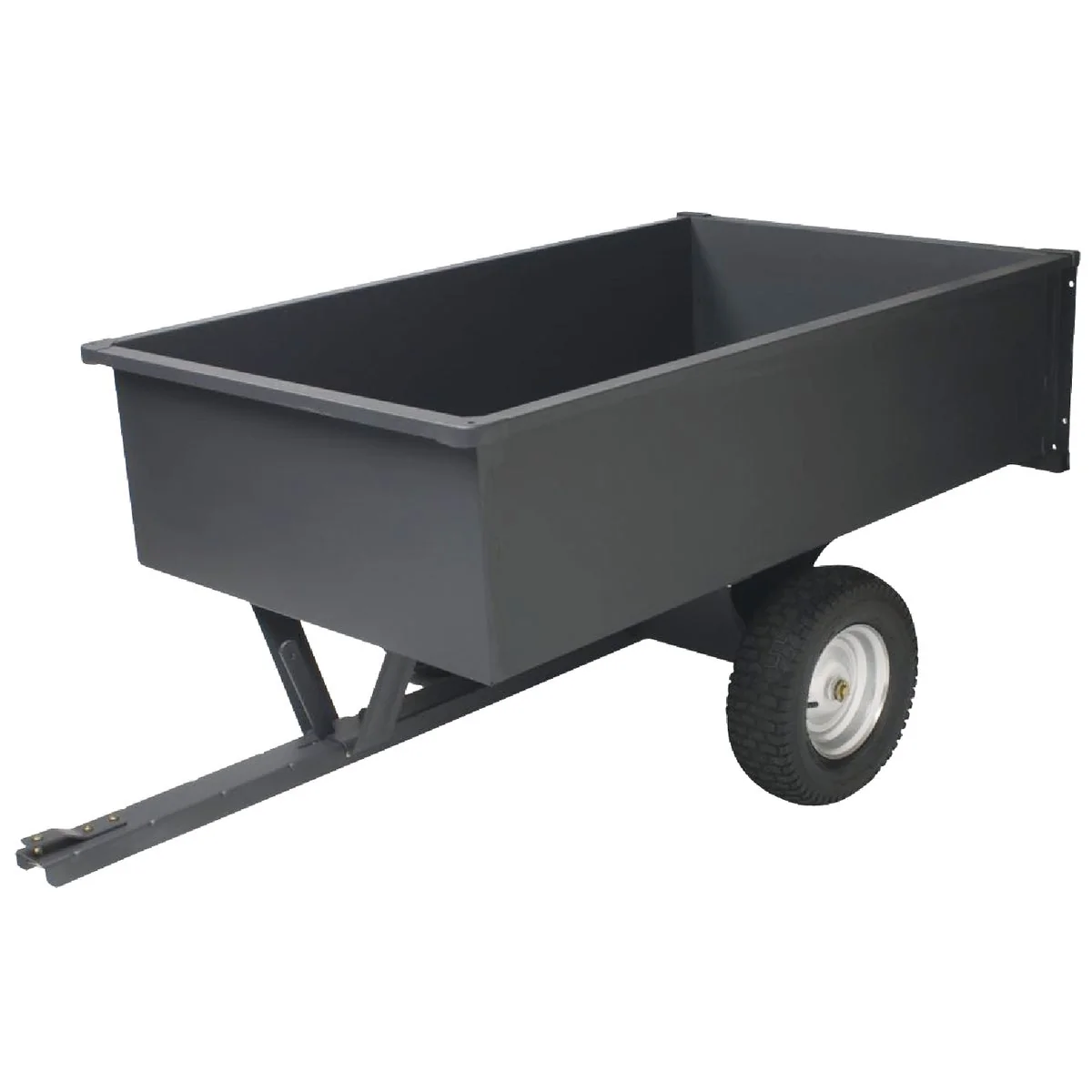 Sustainable Precision 17 Cu. Ft. 1500 Lb. Steel Tow-Behind Garden Cart Specialty