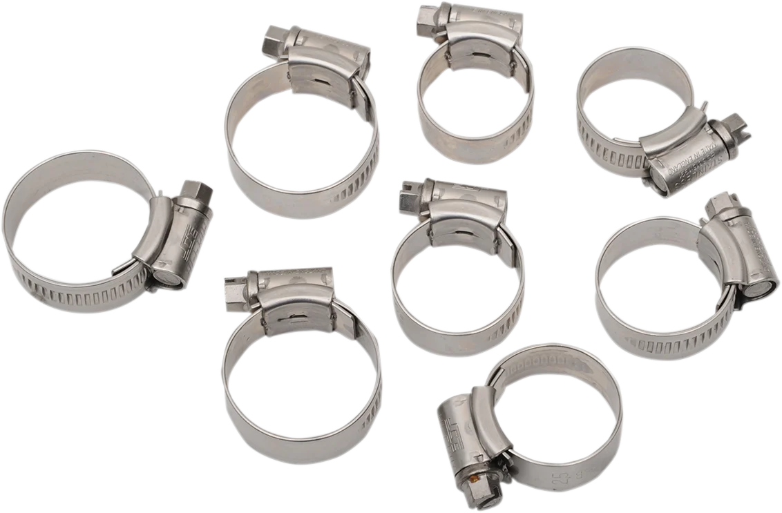 Lightweight MOOSE RACING Radiator Hose Clamp Kit - Yamaha CK YAM-85 Safe