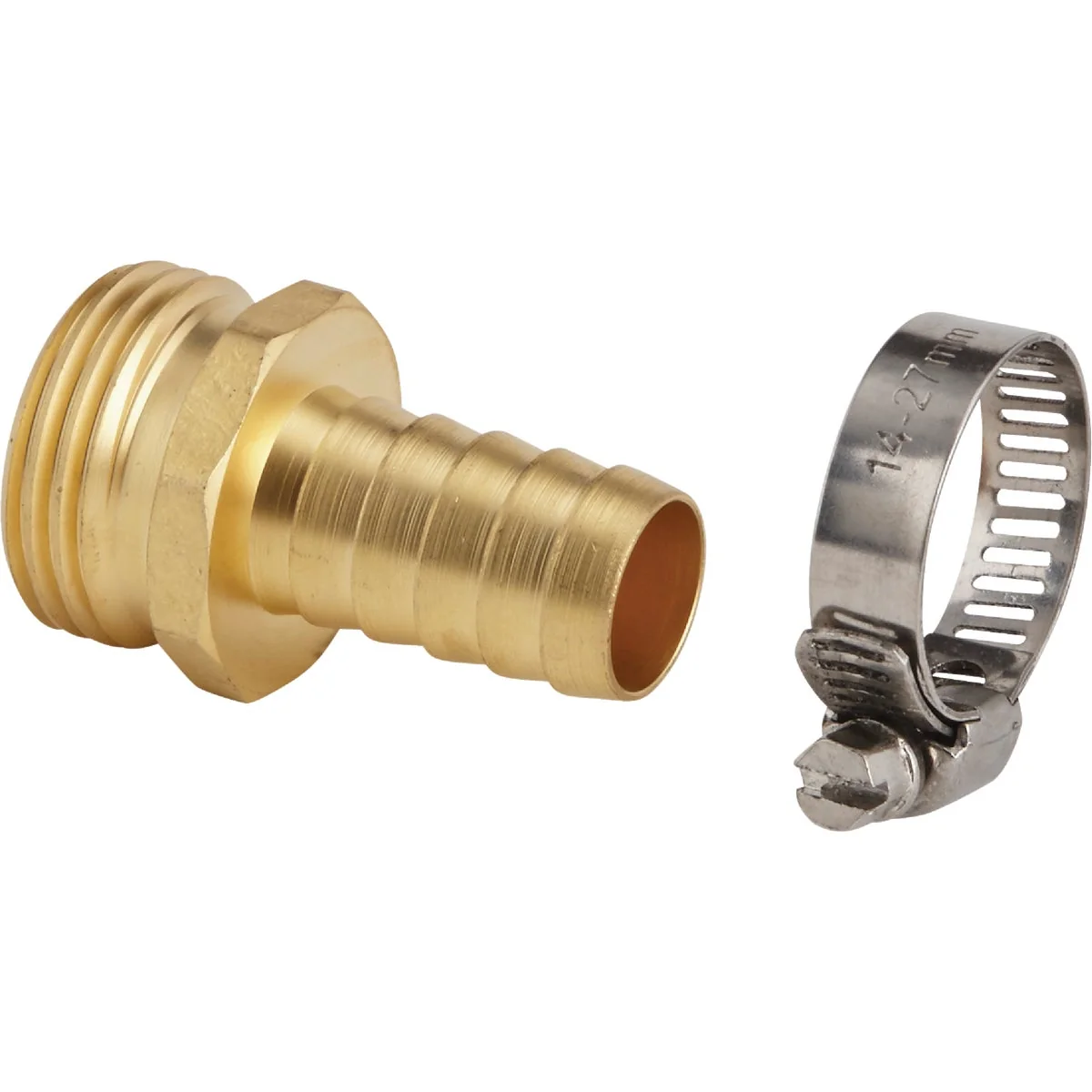 Smart Garden 5 8 In. Male Brass Hose End Repair Hose Coupling Fine Crafted