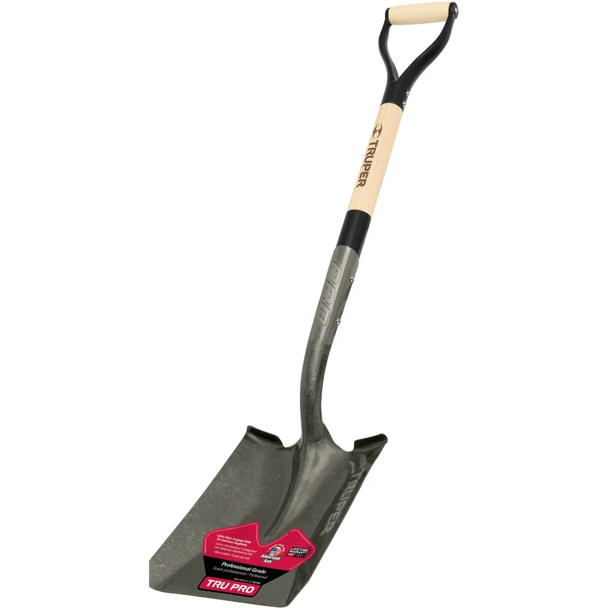 Unique Truper Tru Pro 30 In. Wood D-Handle Square Point Shovel Expertly Made
