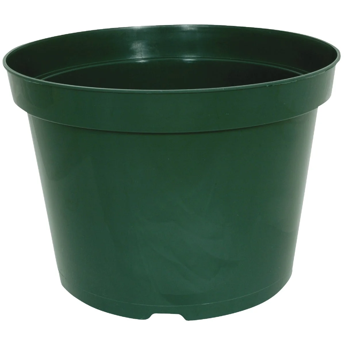 Durable Myers 4.63 In. H. x 6 In. Dia. Green Poly Flower Pot Certified