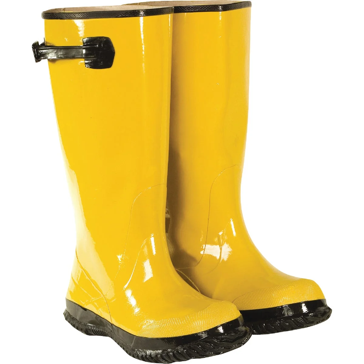 Enhanced CLC 15 In. H. Rubber Slush Overboot Men's Shoe Size 9 Easy-to-Use