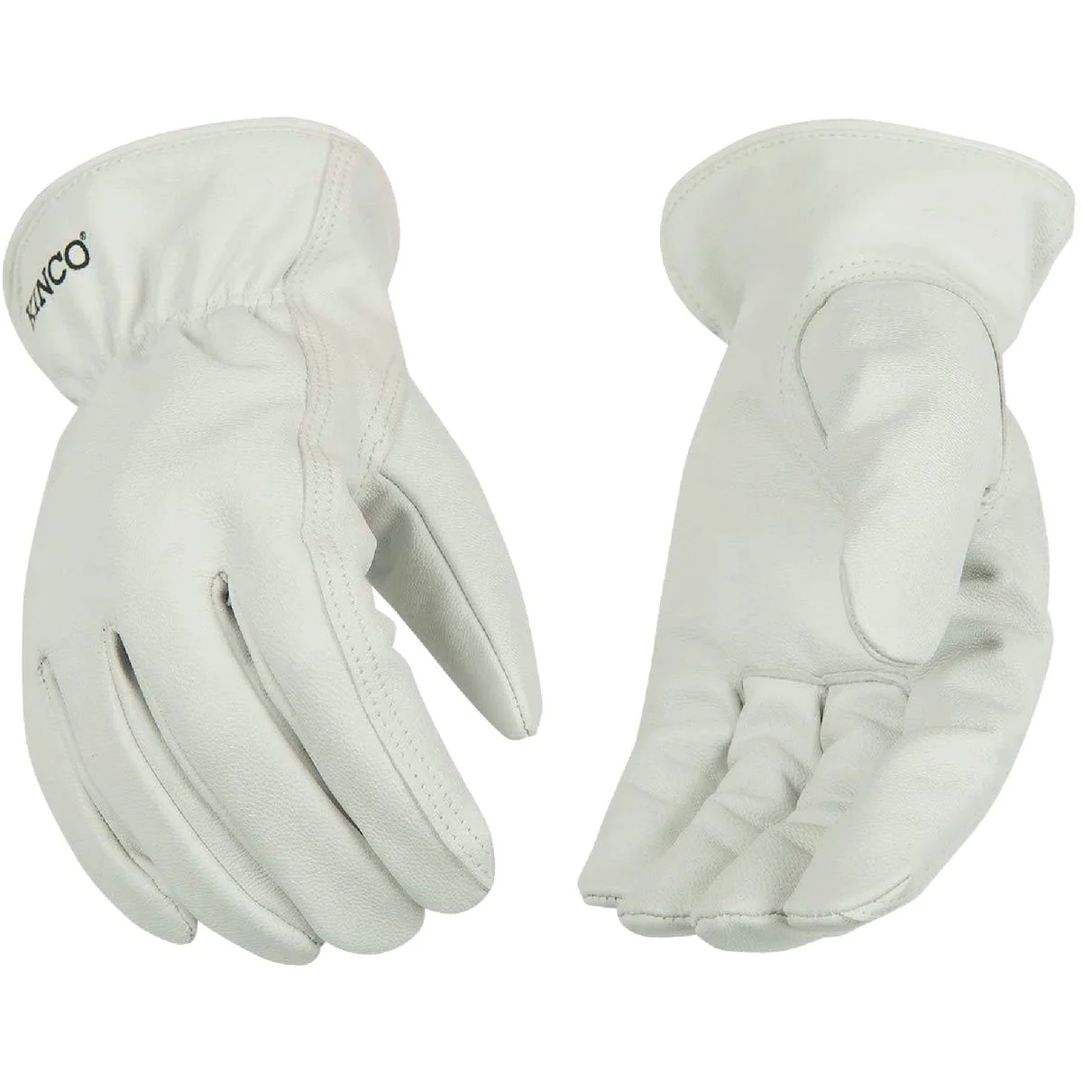 Next-Generation Kinco Men's Medium White Goatskin Leather Driver Glove High-End
