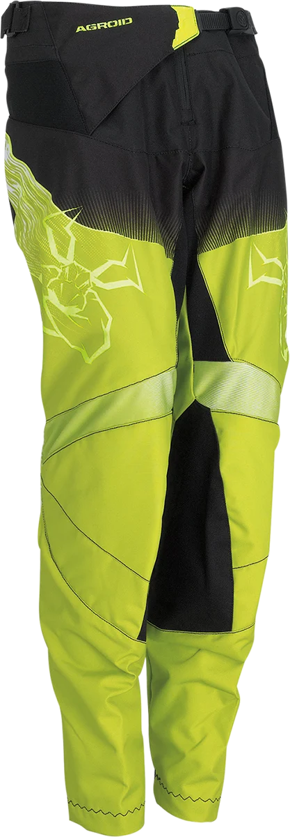 Prestigious MOOSE RACING Youth Agroid Pants - Hi-Vis Black - 26 2903-2283 Modern
