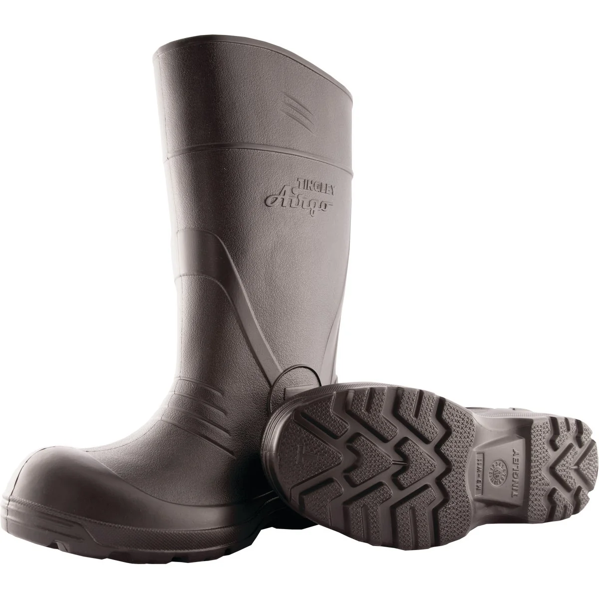 World-Class Tingley Airgo Men's Size 10 Black Rubber Boot Convenient