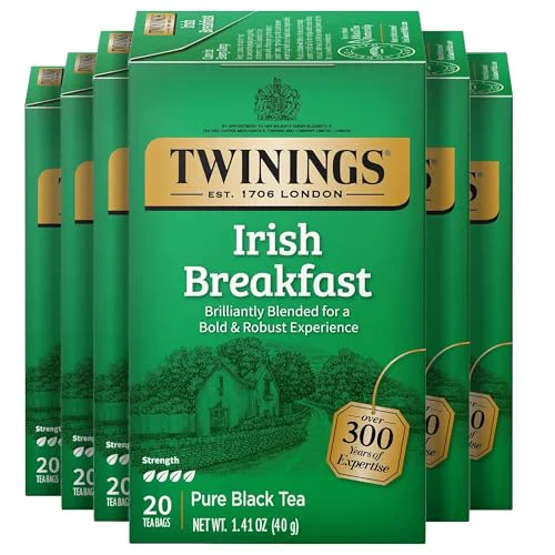 Responsible Irish Breakfast Black Caffeinated Tea Bags 120 Count Modern