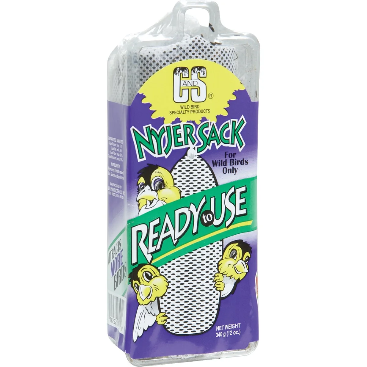 Excellent C S 12 Oz. Ready-To-Use Nyjer Finch Sock High-Performance