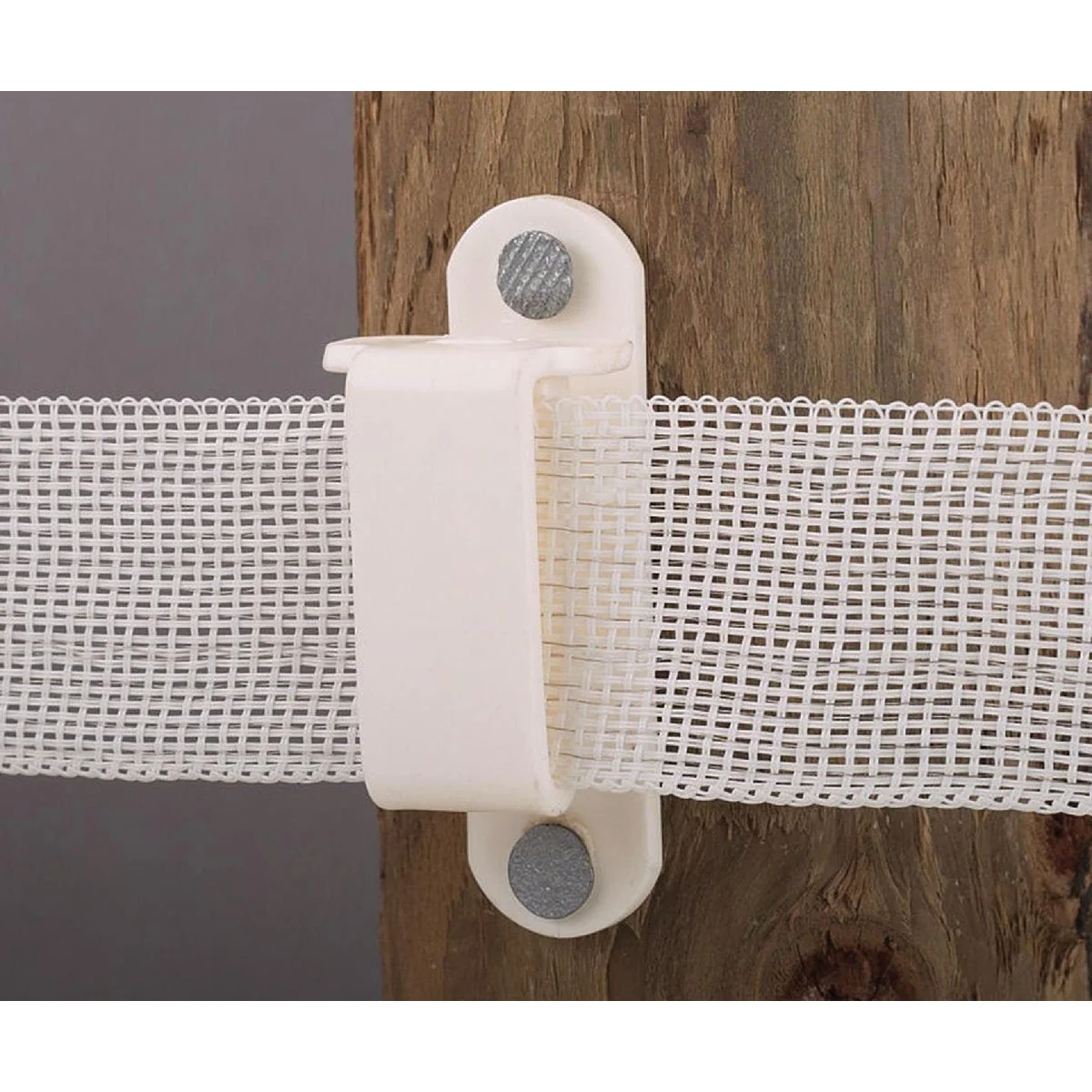 Organic Dare Nail-On White Polyethylene Electric Fence Insulator 25-Pack Unique
