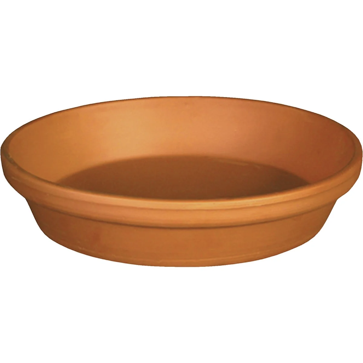 Relaxed Ceramo 10 In. Terracotta Clay Standard Flower Pot Saucer Recyclable