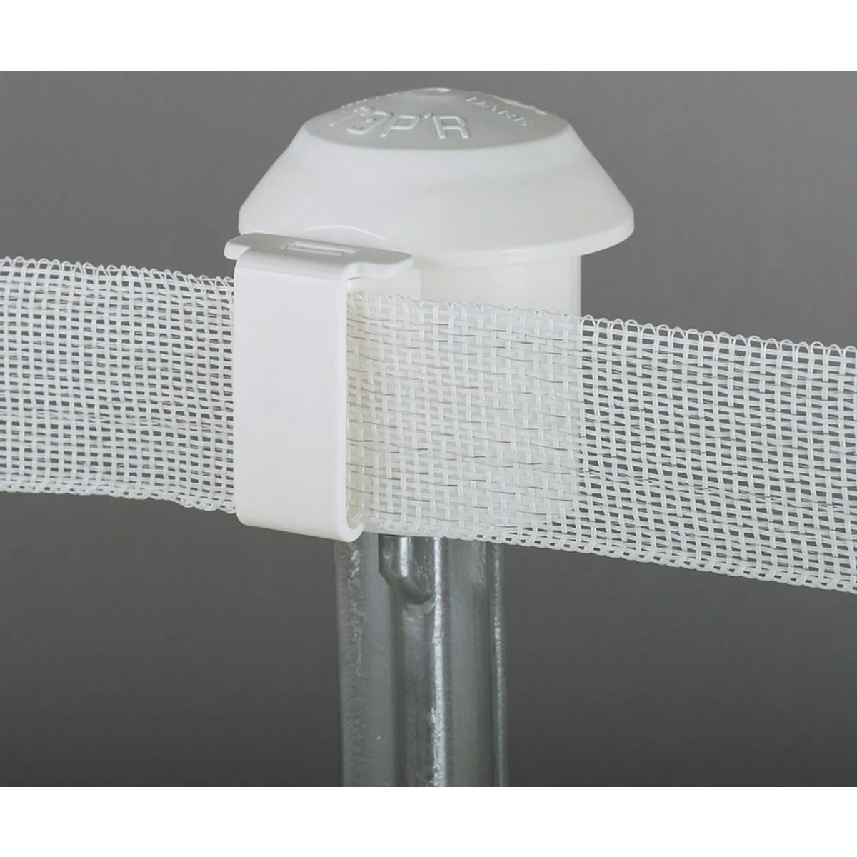 Refined Dare Topper White Polyethylene Electric Fence Insulator 10-Pack Trendy
