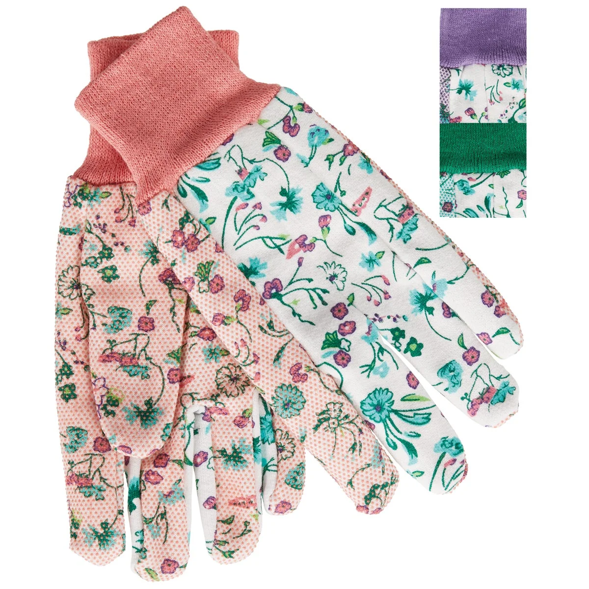 Superior Garden Women's 1 Size Fits All Jersey Garden Glove Natural