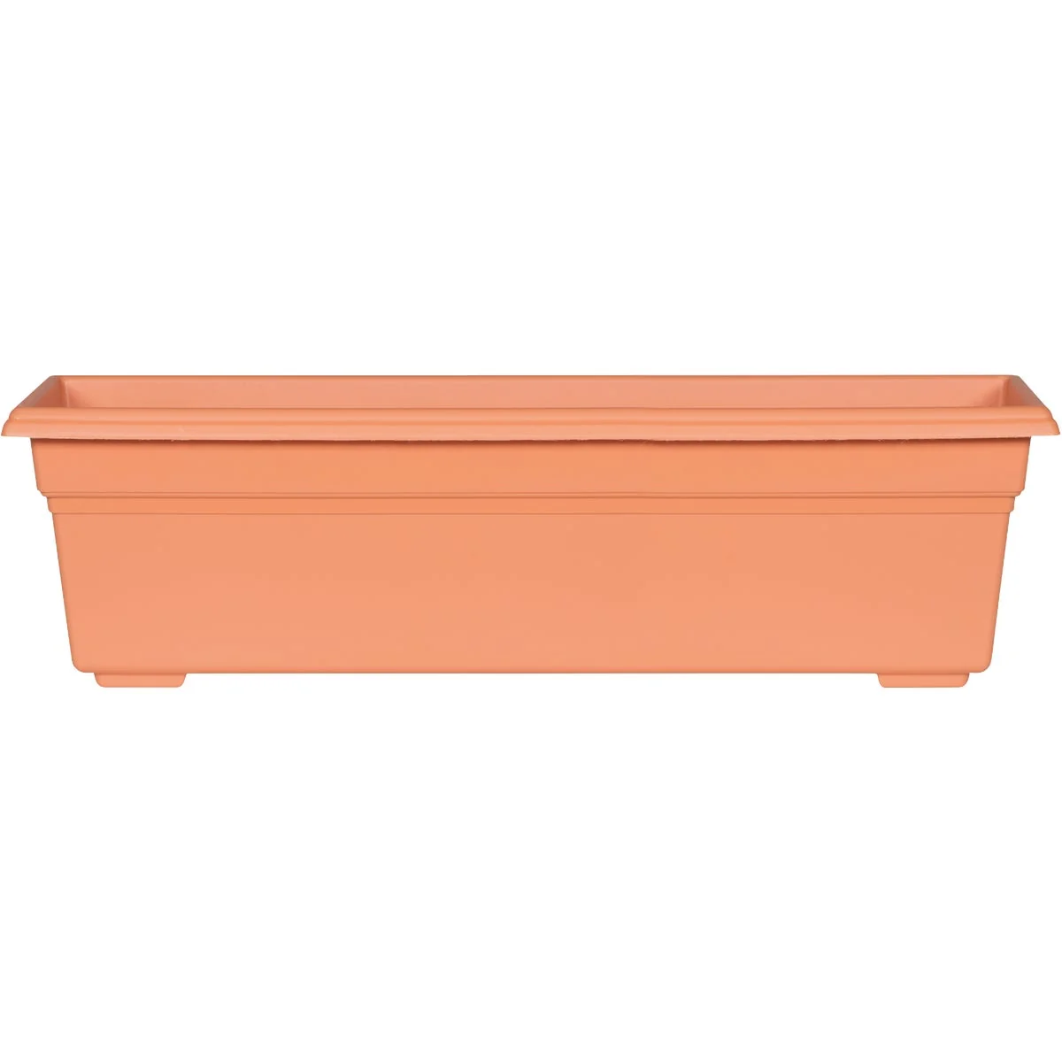 Fine Crafted Novelty Countryside 24 In. Plastic Terra Flower Box Planter Organic