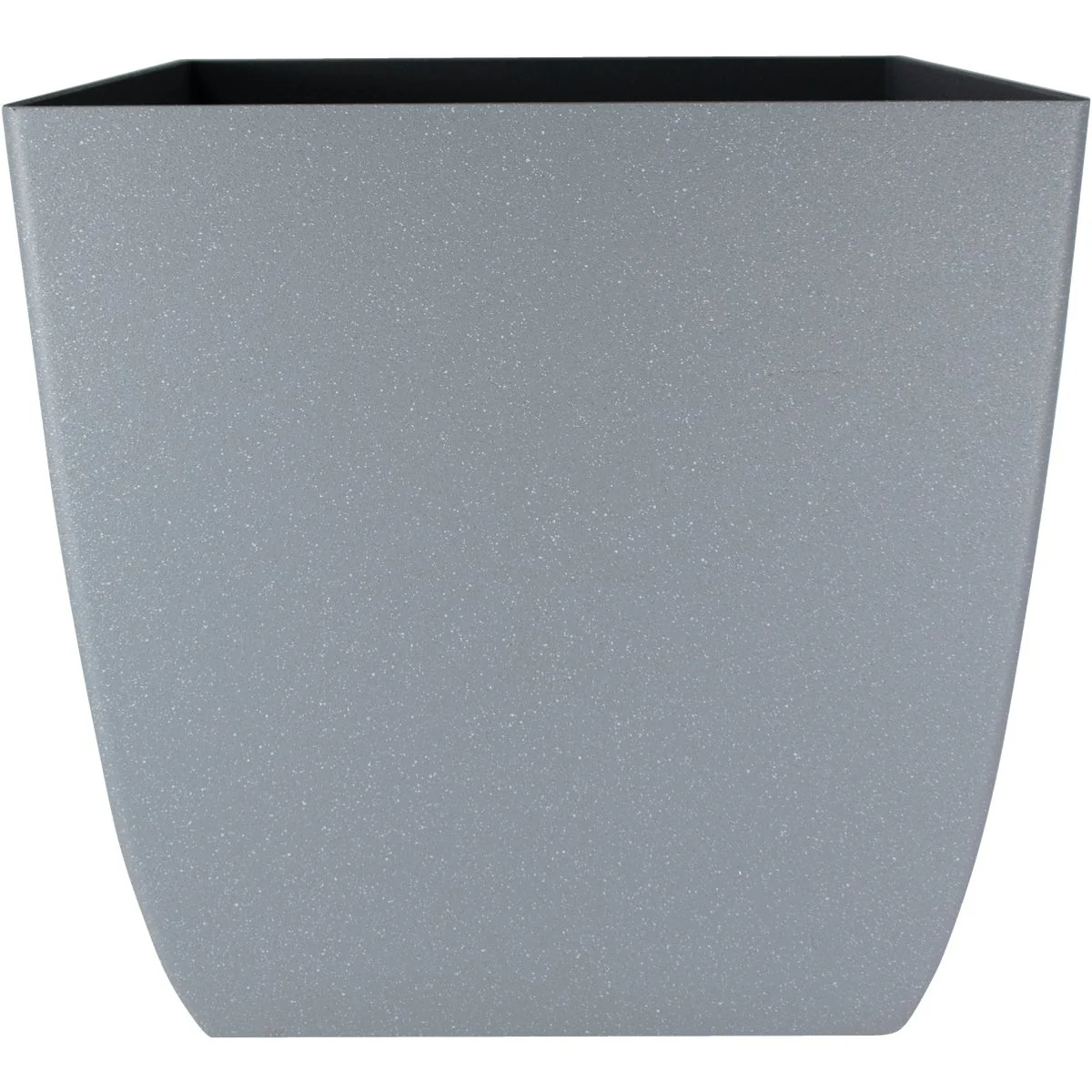 Lightweight Myers Santa Fe 16 In. Pebble Gray Square Planter Powerful