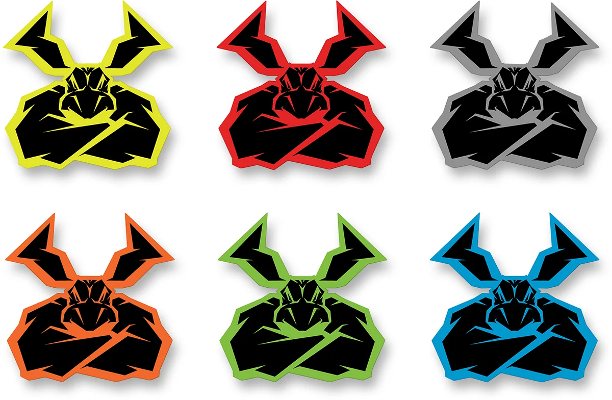 Versatile MOOSE RACING Decal - S18 - Agroid - 6 Pack 4320-2023 Responsible