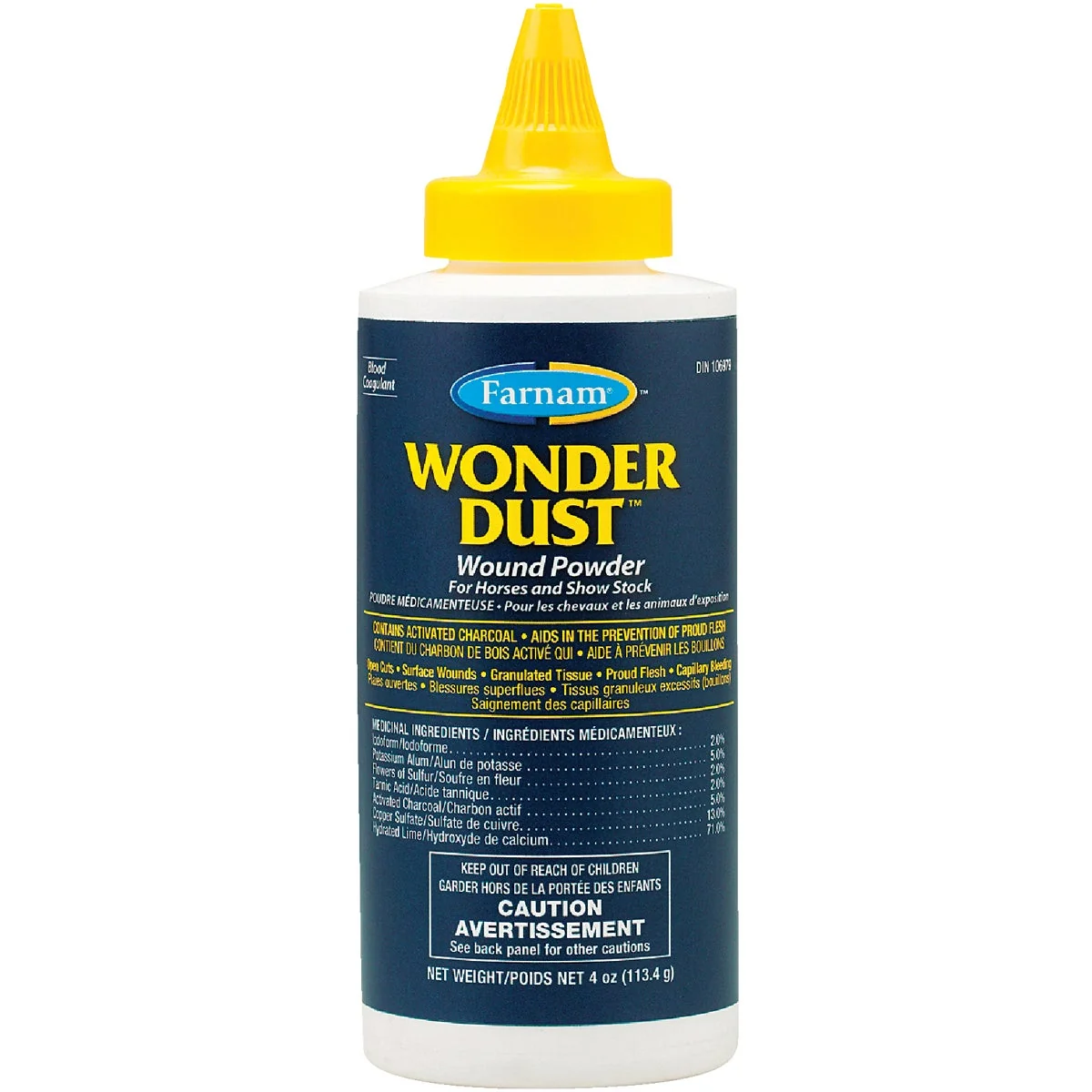 Enhanced Farnam Wonder Dust 4 Oz. Wound Dressing Powder Reliable