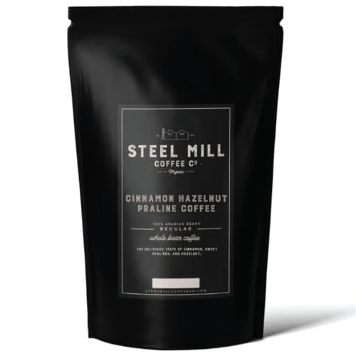 Casual Cinnamon Hazelnut Praline Whole Bean Coffee 12 Ounce Classic