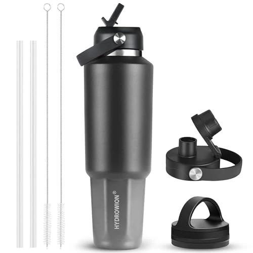 Casual 40 oz Insulated Water Bottle Detailed
