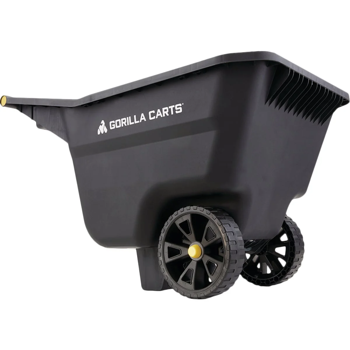 Fine Crafted Gorilla Carts 5 Cu. Ft. Poly Yard Cart Versatile