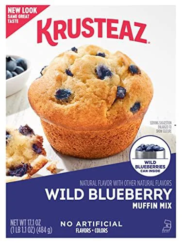 Durable Wild Blueberry Muffin Mix 102.6 Ounce Refined