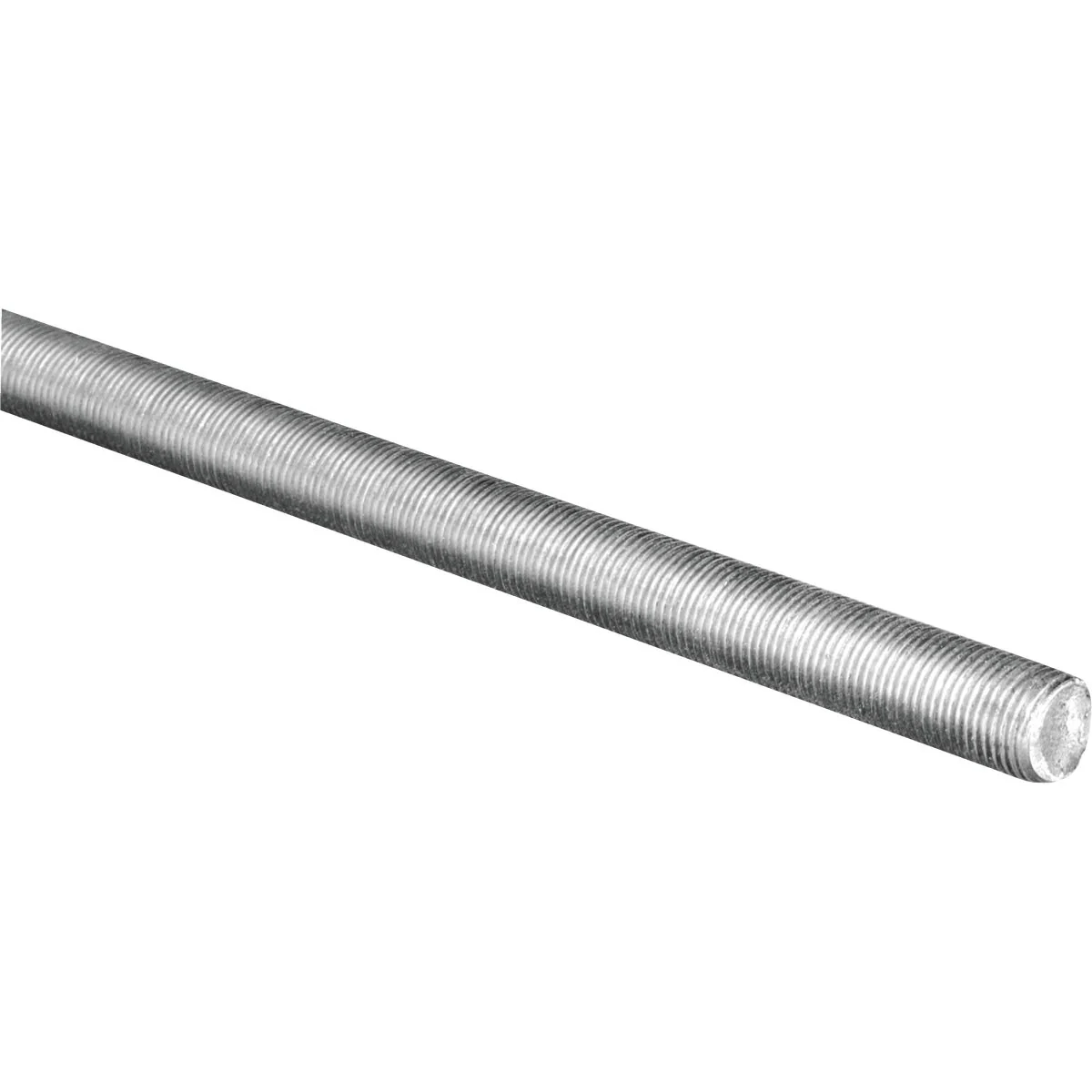 Classic HILLMAN Steelworks 5 16 In. x 3 Ft. Steel Fine Threaded Rod Organic