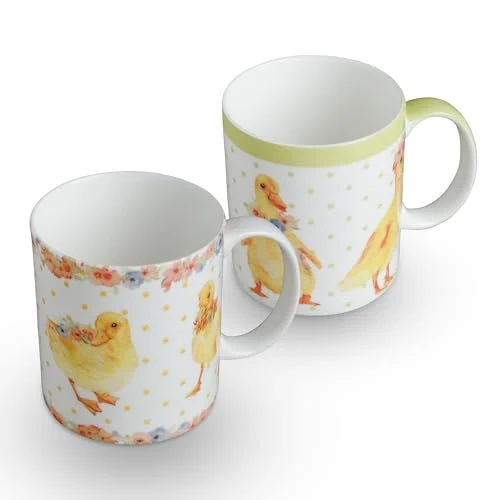 Outstanding Coffee Mug with Handles Tea Cups 2 Count Contemporary