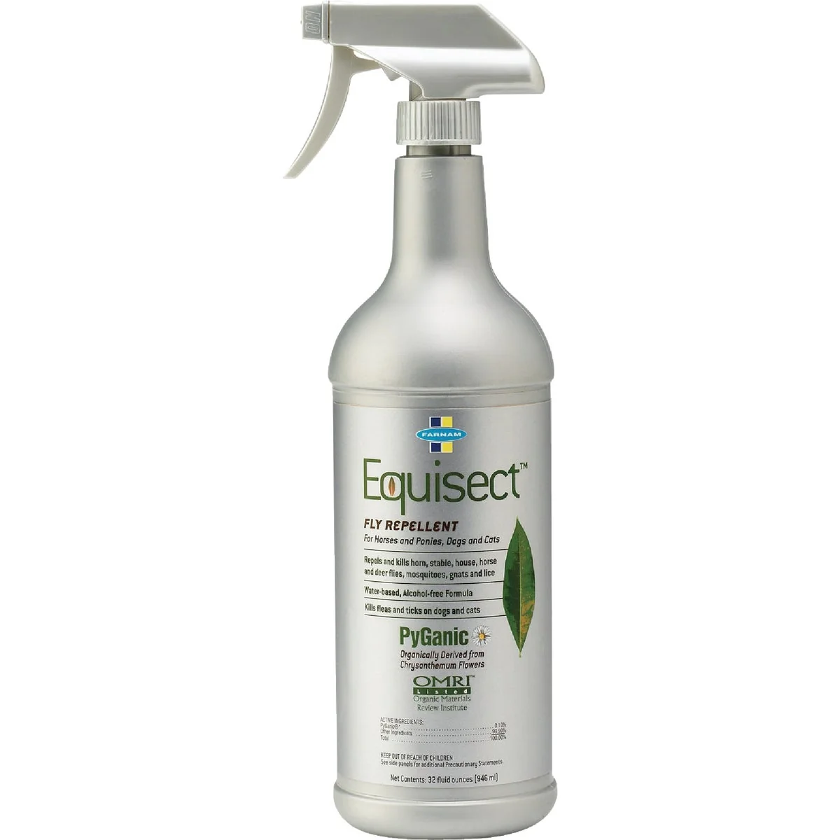 Prestigious Farnam Equisect 32 Oz. Trigger Spray Fly Spray Repellent Enhanced