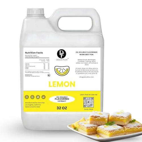 Sophisticated Lemon Flavoring Oil 32 oz 32 Fl Oz Elegant