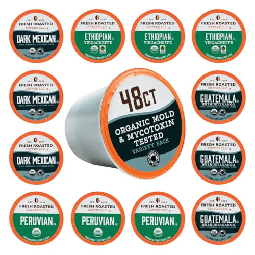 Innovative Organic Mold Mycotoxin Tested Variety Pack K 48 Count Flexible