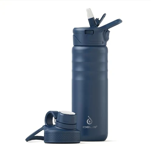 Excellent 24oz Insulated Stainless Bottle with 2 Leakproof Lids Luxury