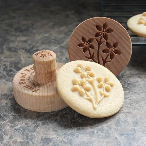 Traditional Bouquet Spring Cookie Stamp by Fun Food Tools Artisan