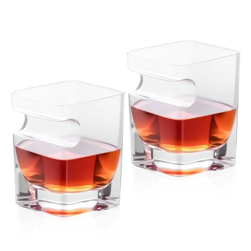 Trendy Whiskey Glasses 2 Count Traditional