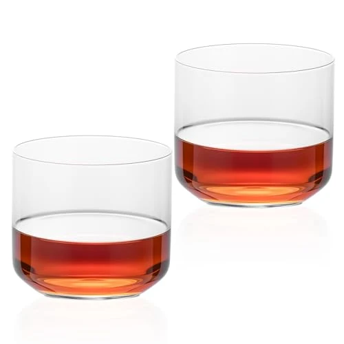 Classic Large Thick Glass Tumbler 2 Count Artisan