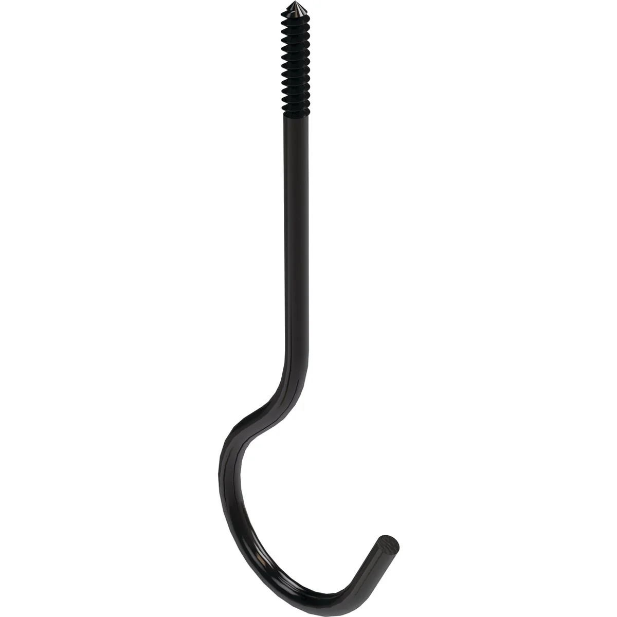 Consistent National 6 In. Black Ceiling Hook Certified