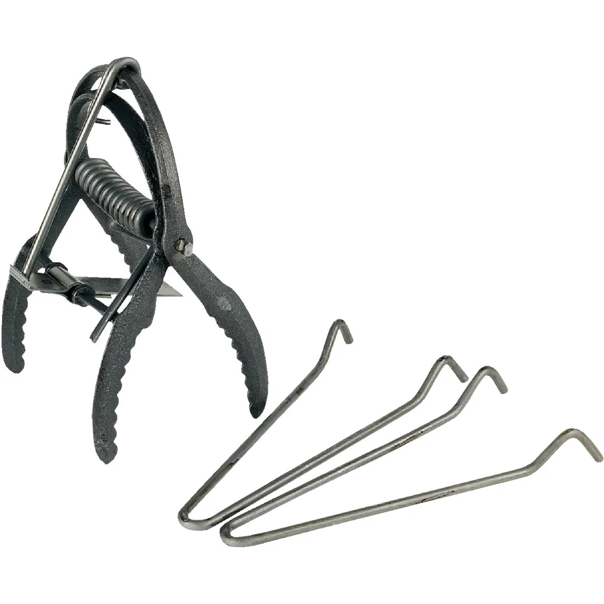 Quality Victor Out O' Sight Iron Scissor Mole Trap Relaxed
