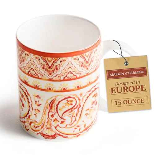 Recyclable Coffee Mug with Handles Tea Cups Long-Lasting